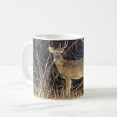 Hirsch im Dickicht Becher Kaffeetasse (Vorderseite Links)