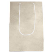 Hirsch im Weihnachtskranz Mittlere Geschenktüte (Rückseite)