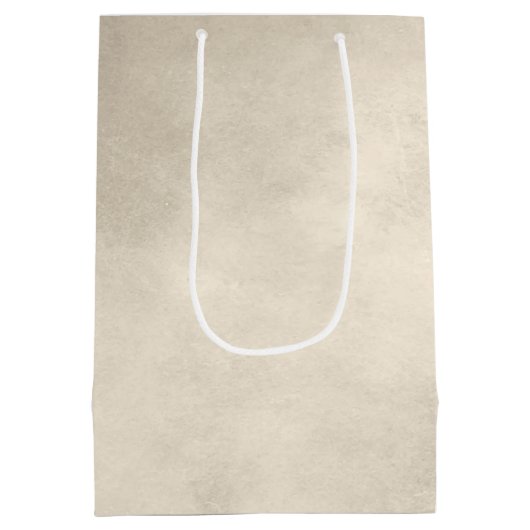 Hirsch im Weihnachtskranz Mittlere Geschenktüte (Rückseite)