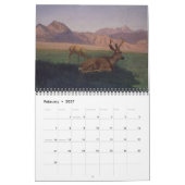 Hirsch in der Kunst Kalender (Feb 2027)