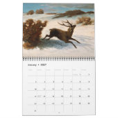 Hirsch in der Kunst Kalender (Jan 2027)