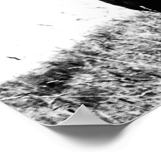 Hirsch in Hitze Poster (Ecke)