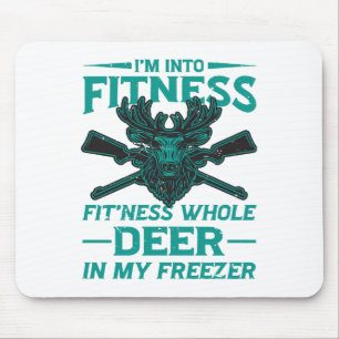 Hirsch In Meinem Gefrierschrank - Jagdliebhaber Mousepad