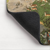 Hirsch-Jagd des Wählers Friedrich III die "klugen Mousepad (Ecke)
