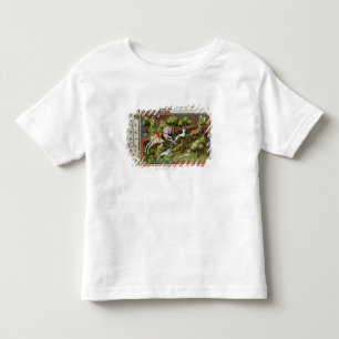 Hirsch-Jagd, von der Livre de la Chasse Kleinkind T-shirt