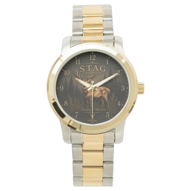 HIRSCH – JAGDKOLLEKTION  ARMBANDUHR (Vorderseite)