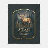 HIRSCH – JAGDKOLLEKTION FLEECEDECKE (Vorderseite)