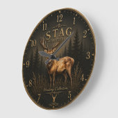 HIRSCH – JAGDKOLLEKTION GROßE WANDUHR (Winkel)