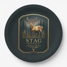 HIRSCH – JAGDKOLLEKTION  PAPPTELLER