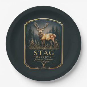 HIRSCH – JAGDKOLLEKTION  PAPPTELLER