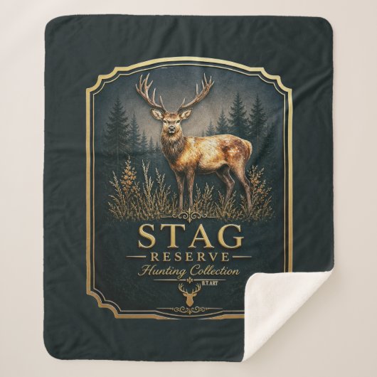 HIRSCH – JAGDKOLLEKTION  SHERPADECKE (Vorderseite)