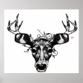 "Hirsch John", Poster (Vorne)