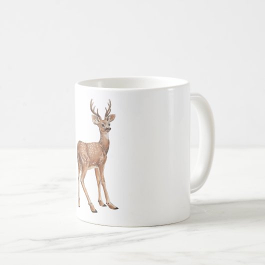 Hirsch Kaffeetasse (VorderseiteRechts)