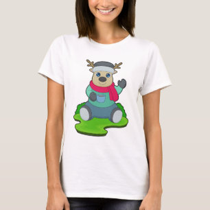 Hirsch Kaffeetasse T-Shirt