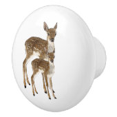 Hirsch Keramikknauf (Rechts)