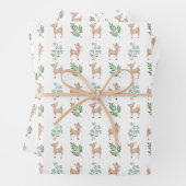 Hirsch Kleines Wrapping Paper Geschenkpapier Set (Beispiel)