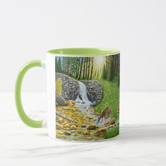 Hirsch-Kombi-Tasse Tasse (Links)