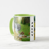 Hirsch-Kombi-Tasse Tasse (Vorderseite Links)