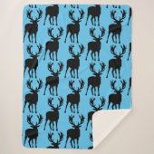 Hirsch Large Sherpa Blanket Sherpadecke (Vorderseite)