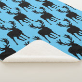 Hirsch Large Sherpa Blanket Sherpadecke (3/4)