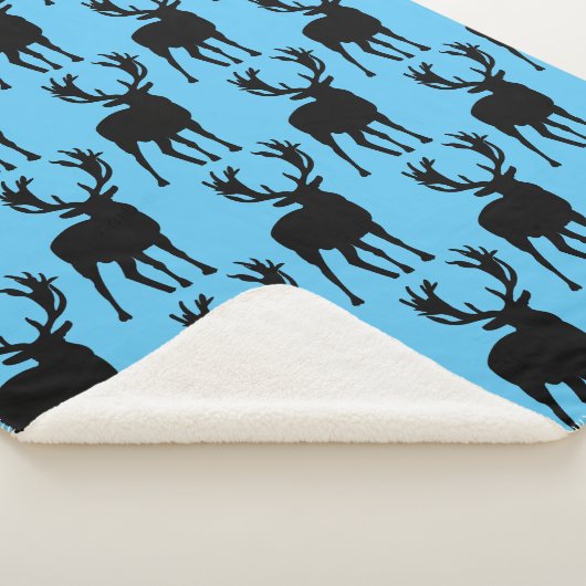 Hirsch Large Sherpa Blanket Sherpadecke (3/4)