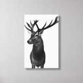 Hirsch Leinwanddruck (Vorderseite)
