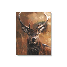 Hirsch Leinwanddruck