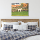 Hirsch Leinwanddruck (Insitu (Schlafzimmer))