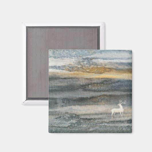 Hirsch Magnet (Vorderseite/Rückseite)