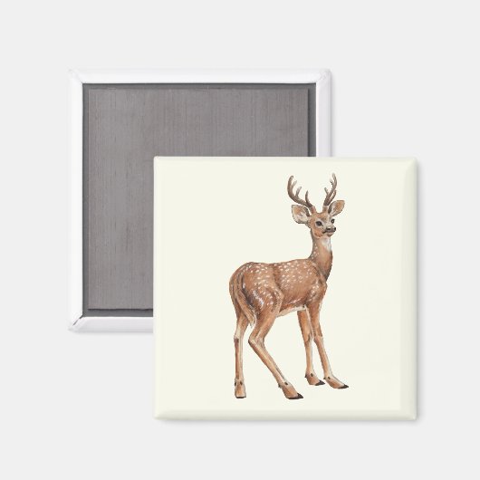Hirsch Magnet (Vorderseite/Rückseite)