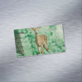 Hirsch Magnetische Visitenkarte (Beispiel)