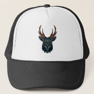 Hirsch Mandala Truckerkappe