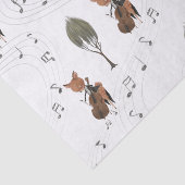 Hirsch mit Cello Tissue Seidenpapier (Ausschnitt)