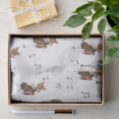 Hirsch mit Cello Tissue Seidenpapier (Geschenk)