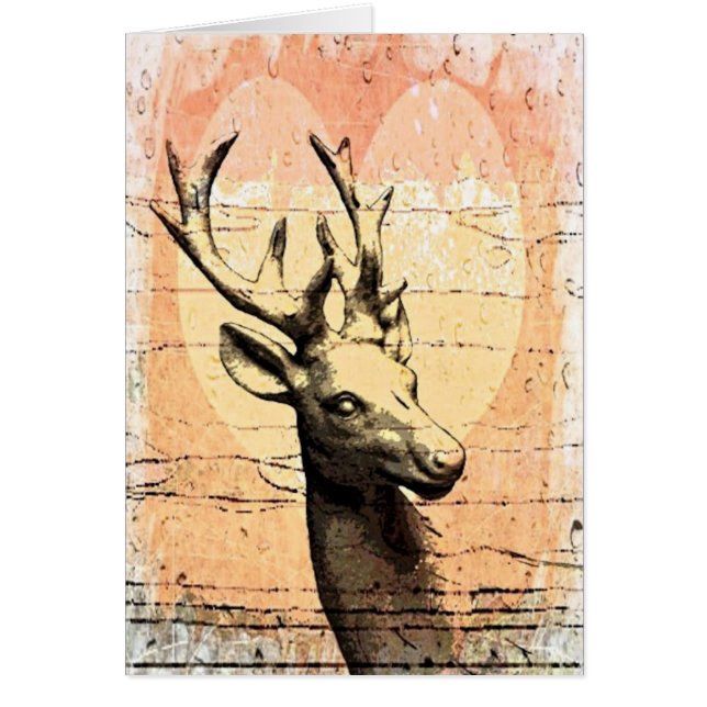 Hirsch mit Herz (Vorne)