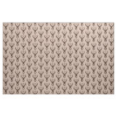 Hirsch mit Ihrem Monogramm-Gewebe Stoff (Yard (91,4 cm))