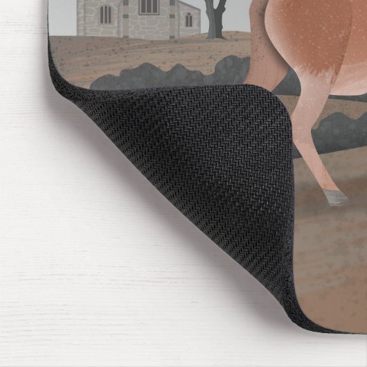Hirsch Mousepad (Ecke)
