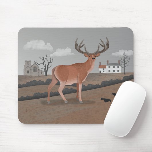 Hirsch Mousepad (Mit Mouse)