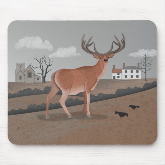 Hirsch Mousepad (Vorne)