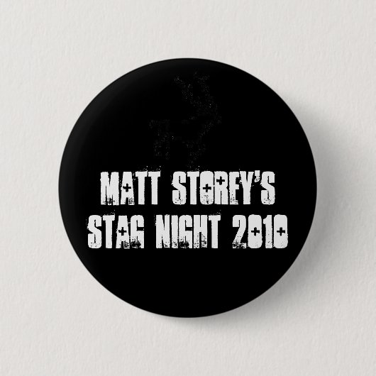 Hirsch-NachtAbzeichen Button (Vorderseite)