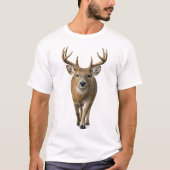 Hirsch nähert sich T-Shirt (Vorderseite)