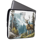 Hirsch Natur Laptopschutzhülle (Vorne Rechts)