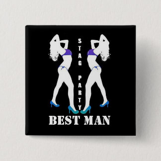 HIRSCH-PARTY-ABZEICHEN BUTTON