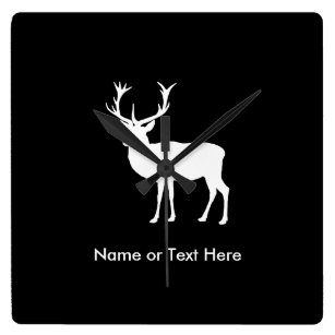 Hirsch Wanduhren | Zazzle.de