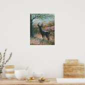 Hirsch Poster (Küche)