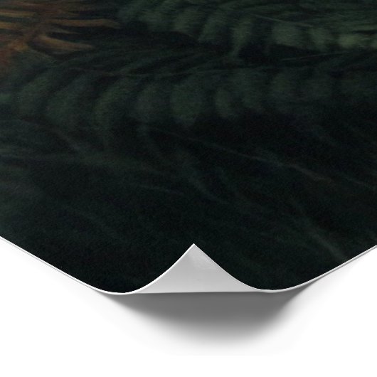 Hirsch Poster (Ecke)