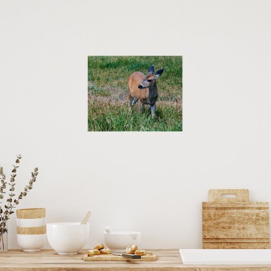 Hirsch Poster (Küche)