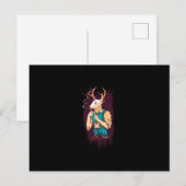 Hirsch Postkarte (Vorne/Hinten)