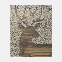Hirsch Print Fleece Blanket