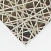 Hirsch Print Fleece Blanket (Ecke)